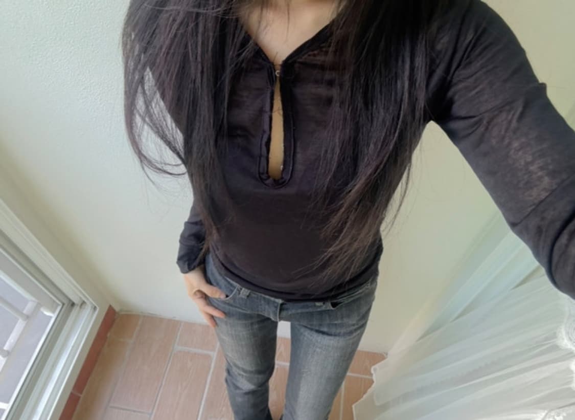 Dad hook long sleeve T 디에이디 후크 롱슬리브 상품이미지1
