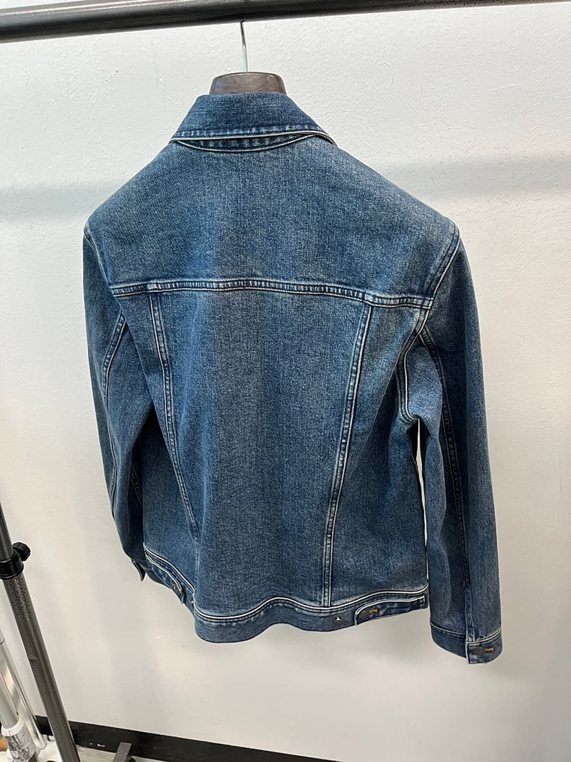 100) 아페세 중청 데님자켓  상품이미지7