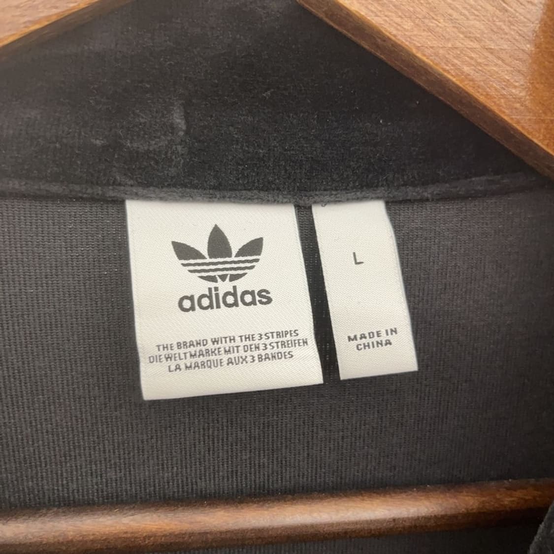 아디다스 유로파 벨벳 벨루아 트랙탑 숏 져지 집업 95 C06260 상품이미지3