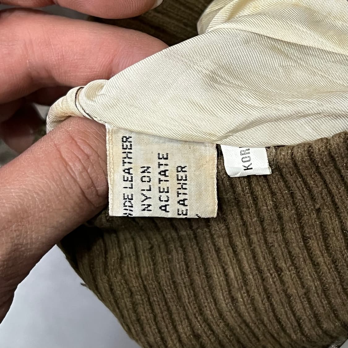  빈티지 레더 A-2 자켓 y14984 상품이미지10