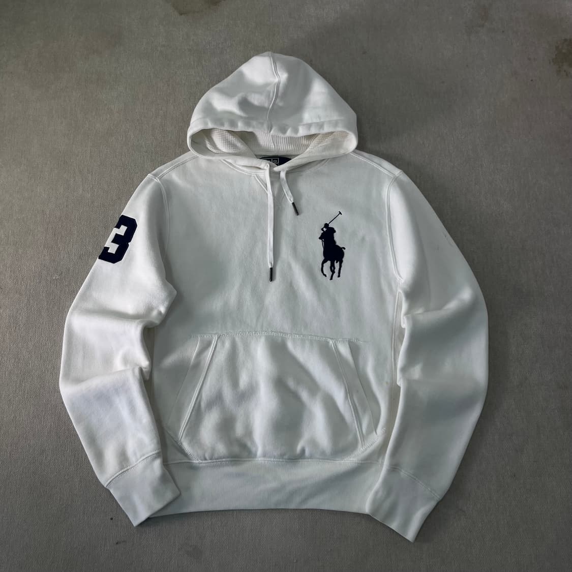 95 폴로랄프로렌 빅포니 화이트 후드티 상품이미지1