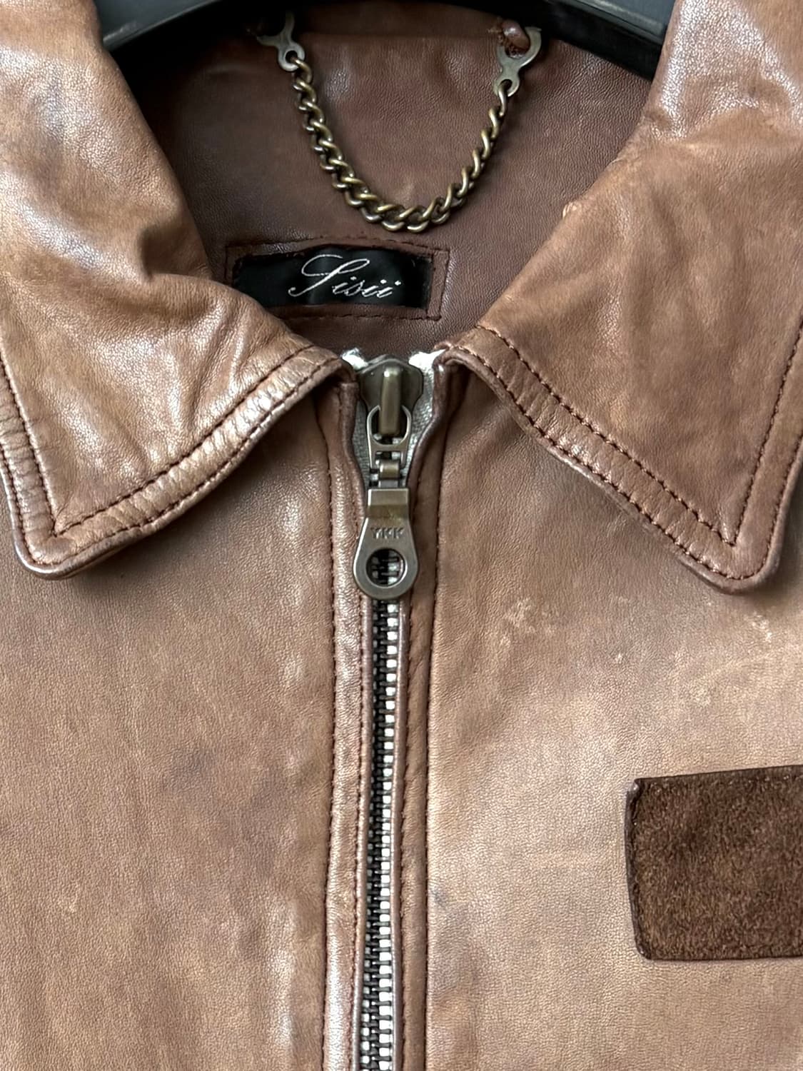 시시 빈티지 밀리터리 A-2 레더 플라이트 자켓 상품이미지4