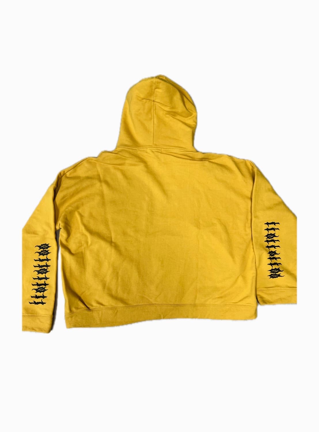 빈티지 스트릿 후드 옐로우 상품이미지2