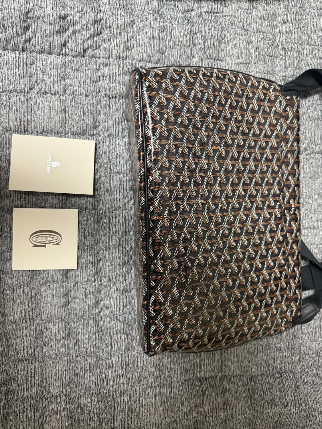 고야드 카페티엔 MM 메신저백 블랙 상품이미지2