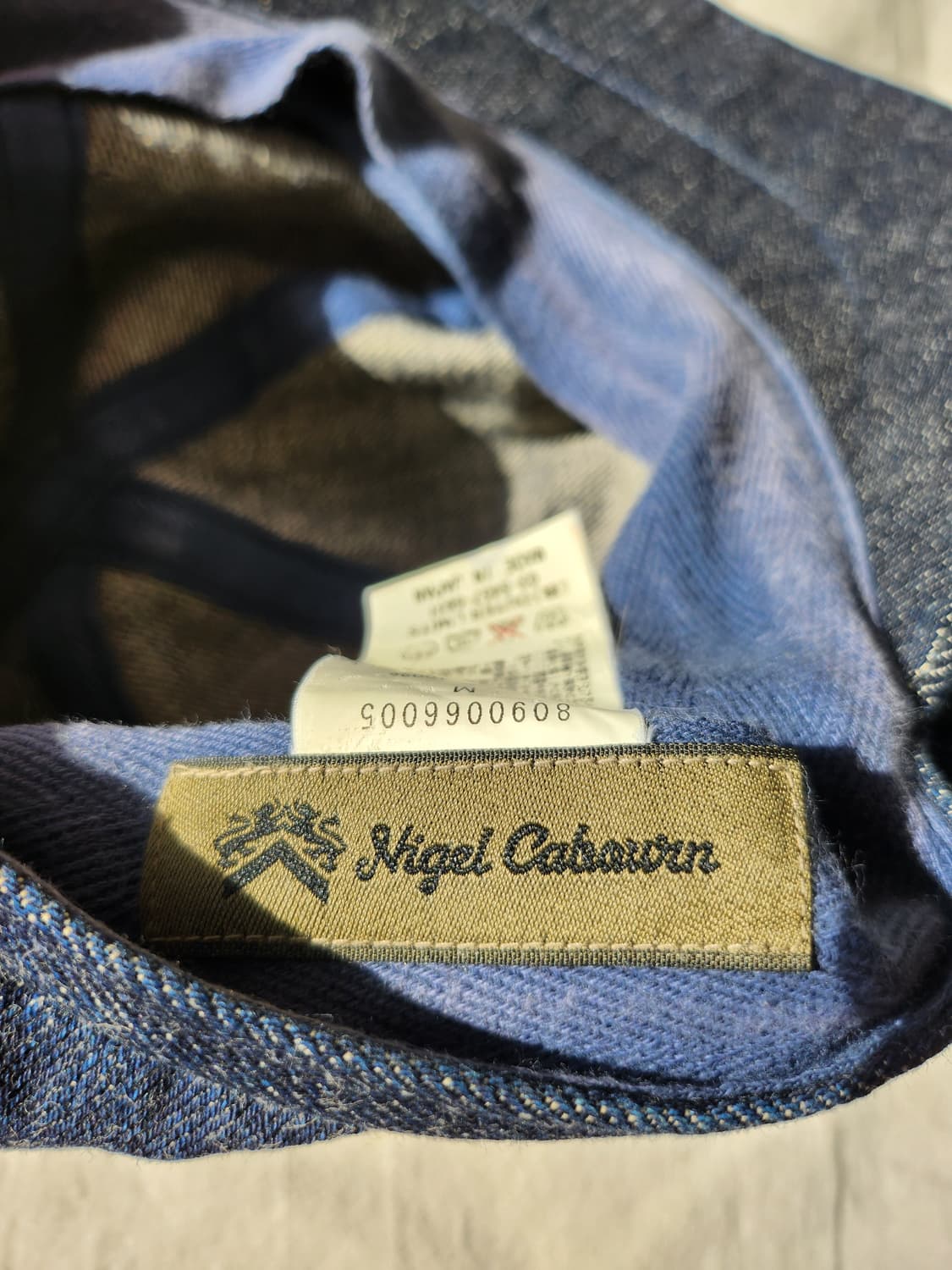 Nigel cabourn denim casquette 상품이미지4