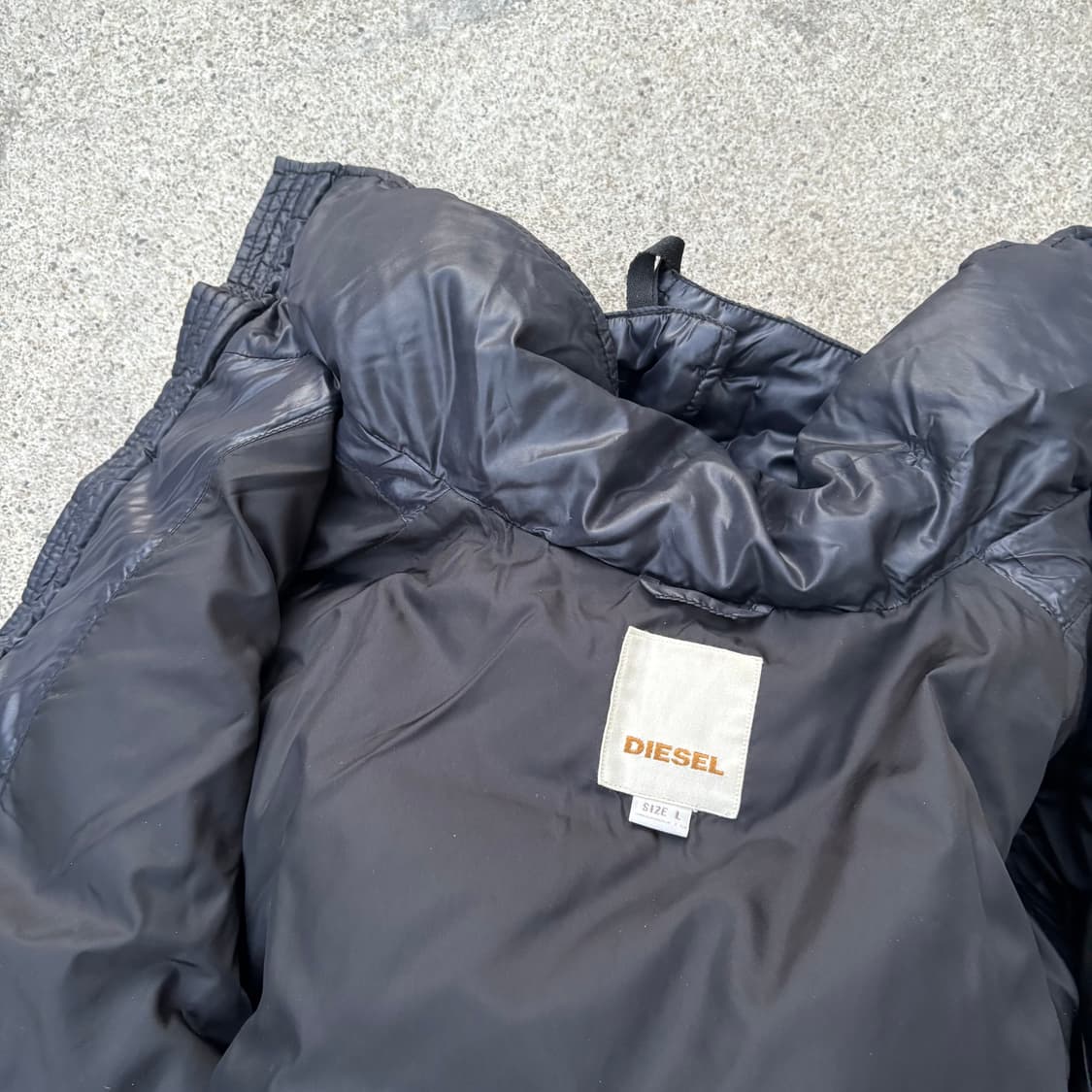 디젤 구스다운 후디드 푸퍼 자켓 상품이미지8