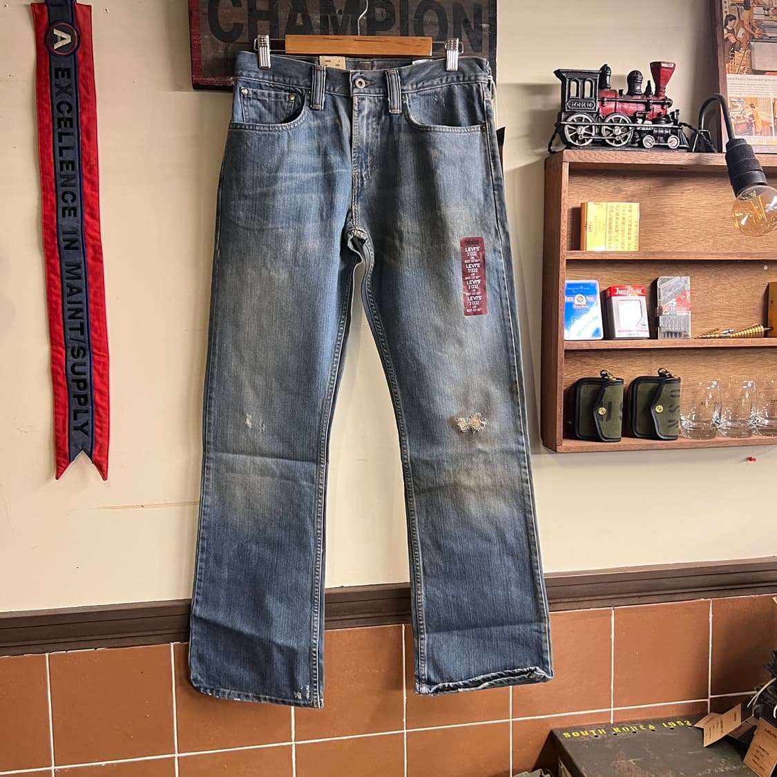 00's 리바이스 527 부츠컷 32 Size Mexico 데드스탁 상품이미지1