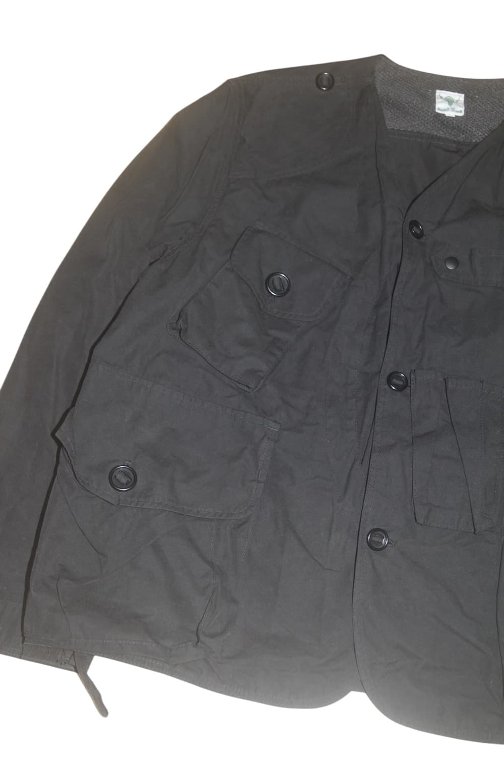 남이서팔 텐카라 왁스드 자켓 블랙 L 상품이미지4