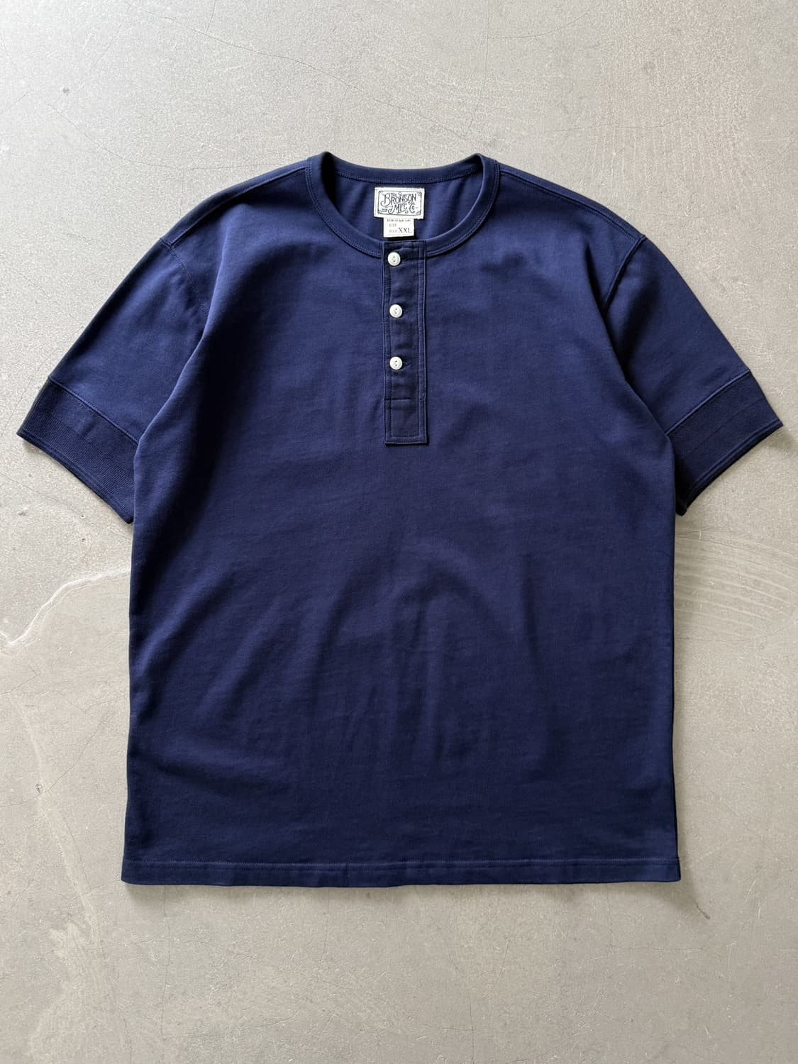 Bronson MFG. Henley Neck T-Shirt 상품이미지1
