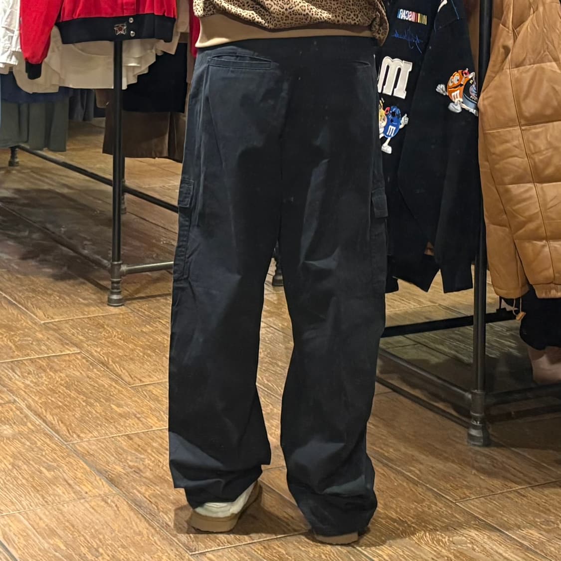 [HI] VTG 카고 팬츠 블랙 상품이미지5