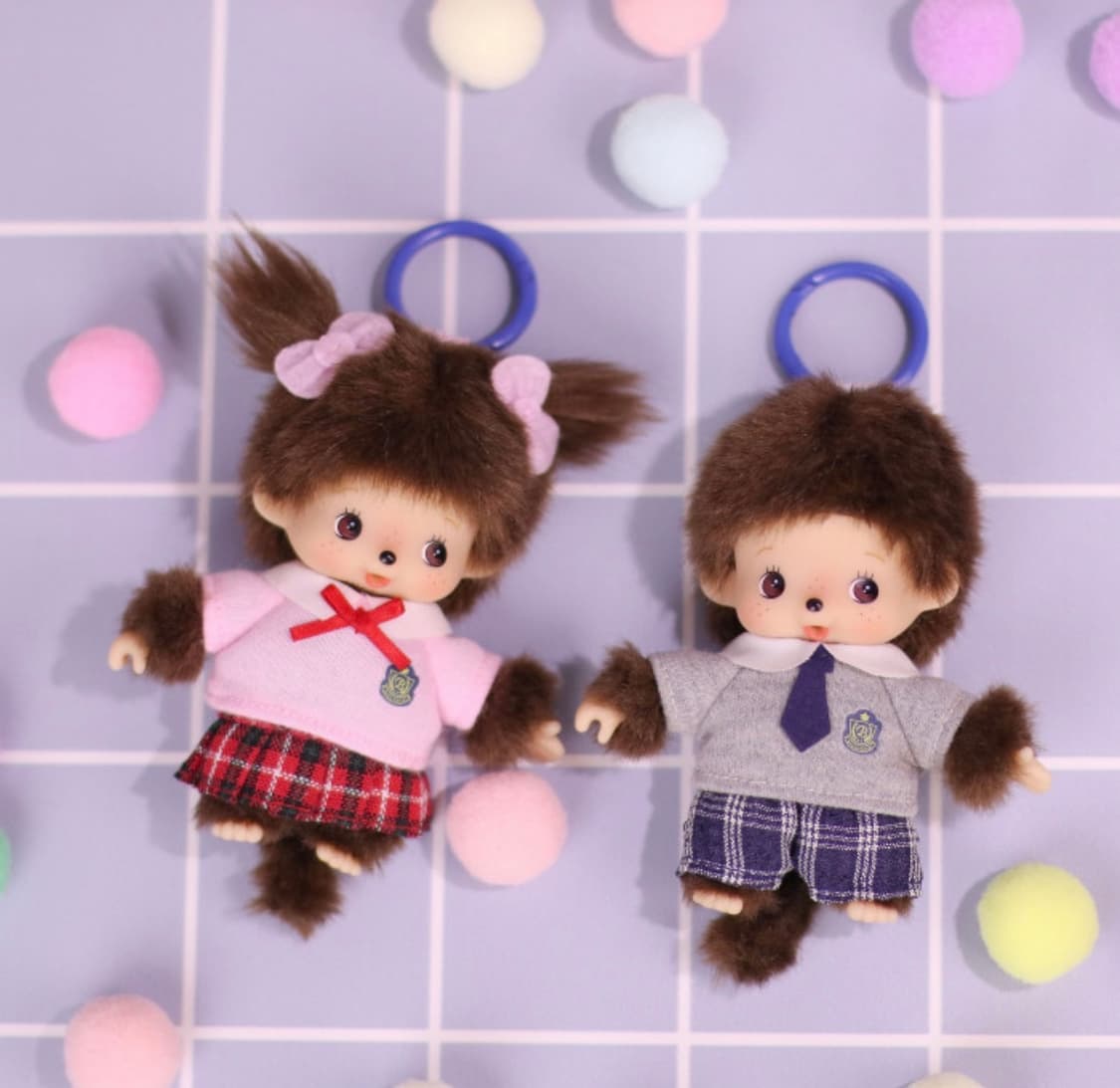 홍콩 신상 교복 몬치치 키링 상품이미지1