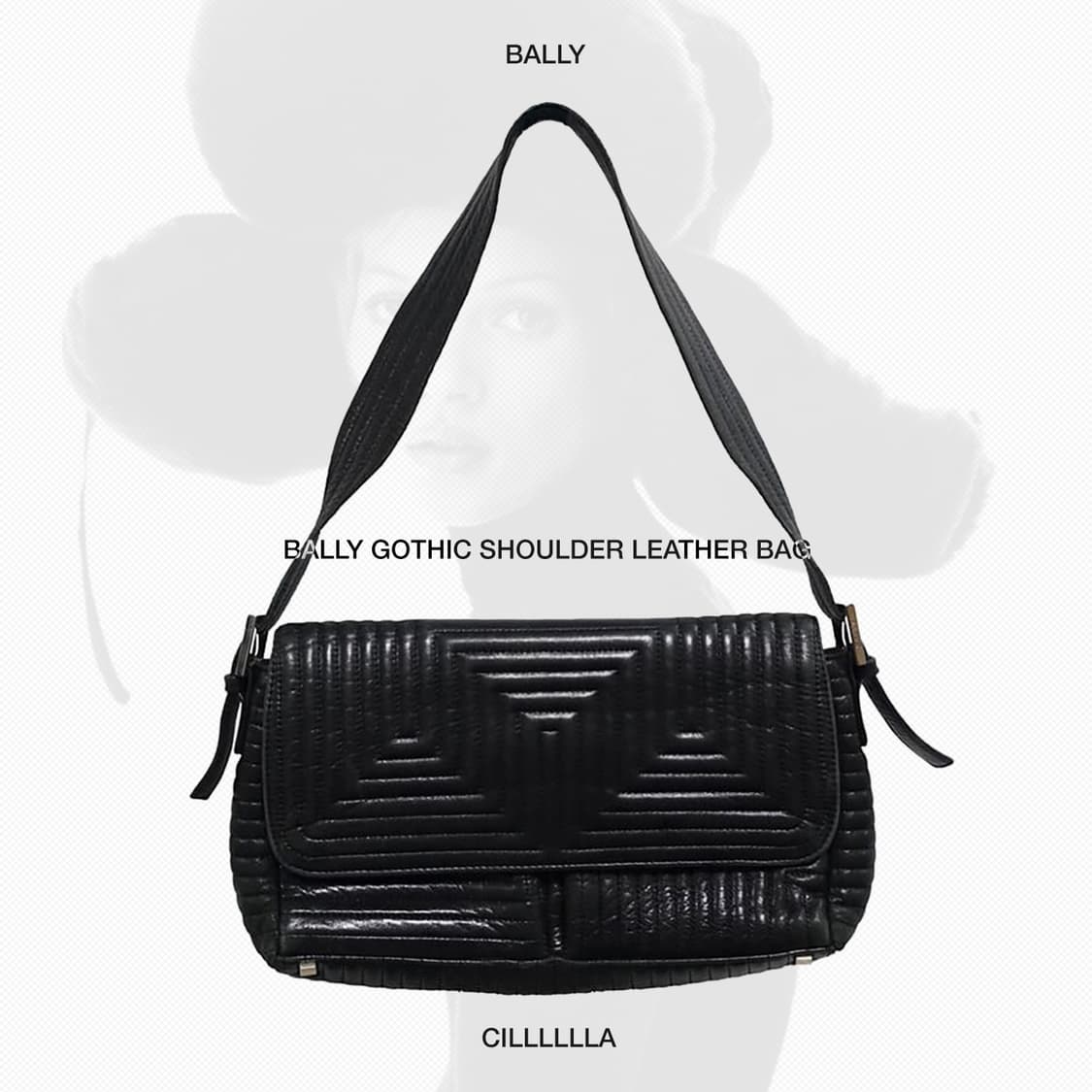 BALLY 발리 고딕 숄더 레더백 상품이미지1