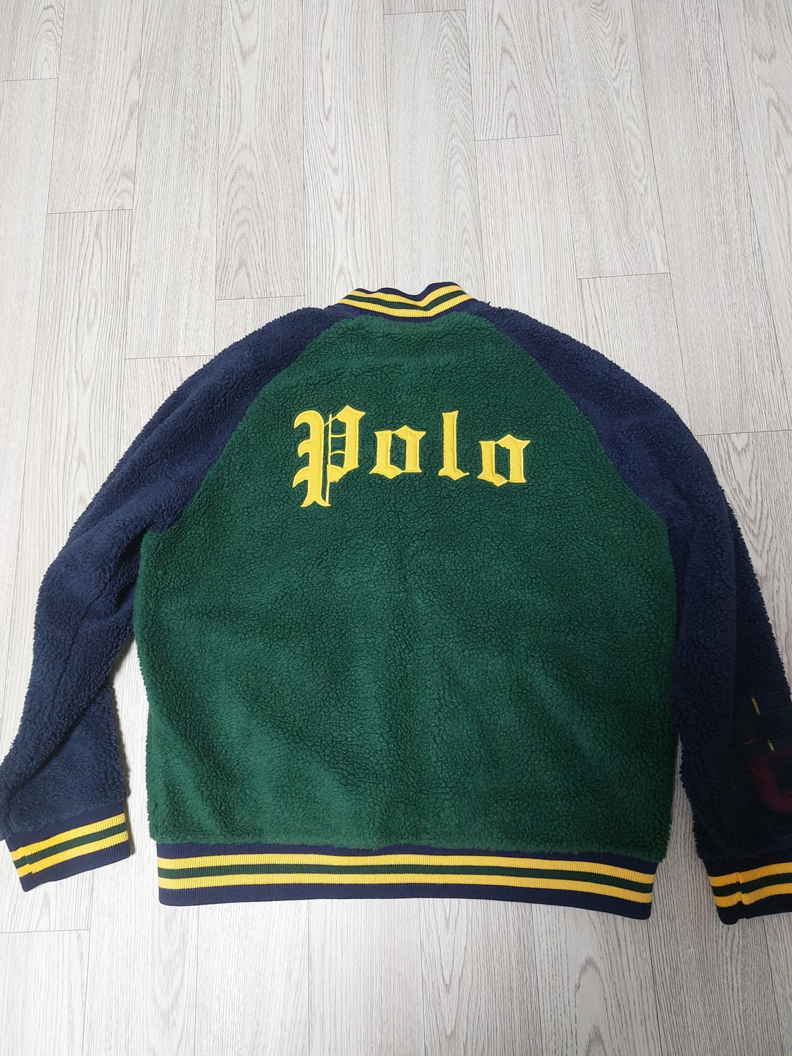 폴로 스컬 플리스 스타디움 바시티 후리스 L 상품이미지5