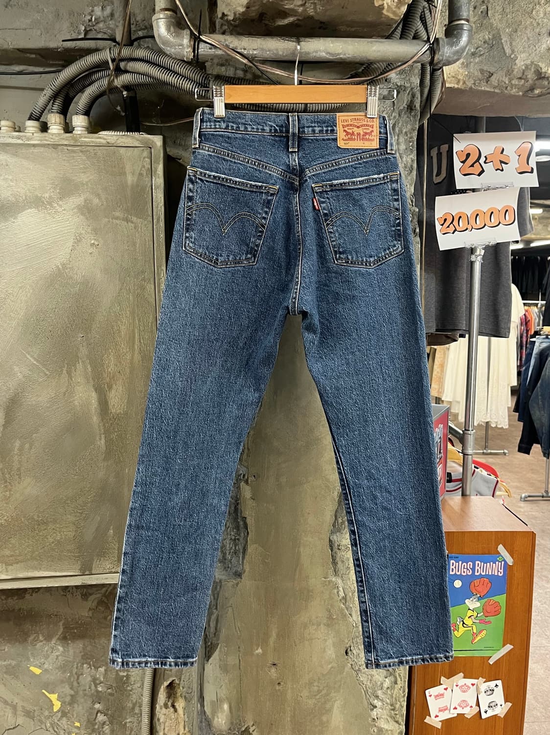 리바이스 501 데님 팬츠 W25 L28 #csz4090 상품이미지2