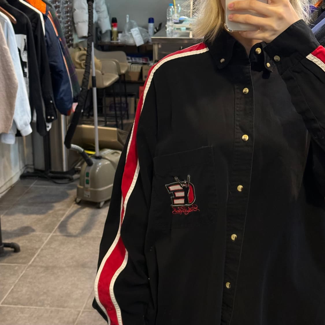 [NO.9] vtg 블랙 셔츠 상품이미지4