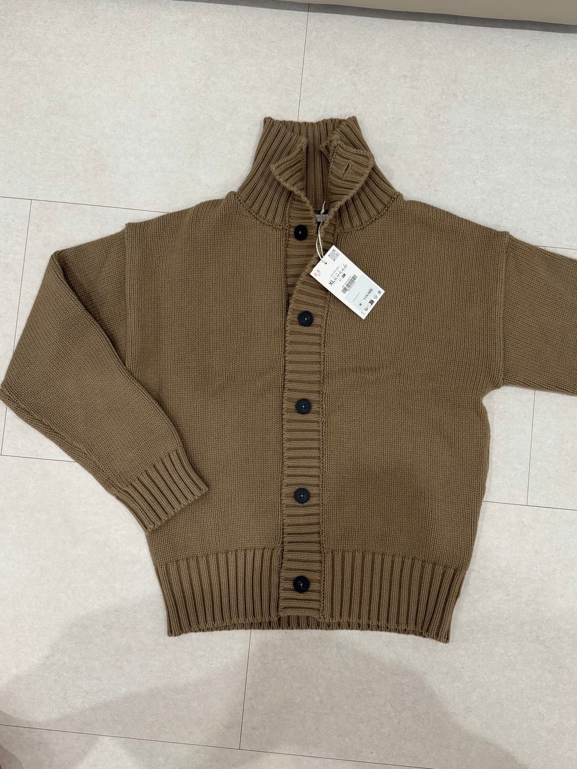 자라 니트집업 상품이미지1