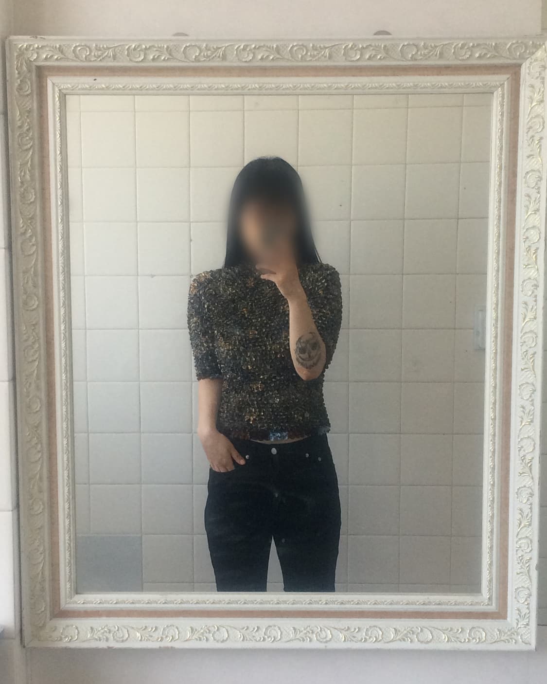 Pleats popcorn top 상품이미지4