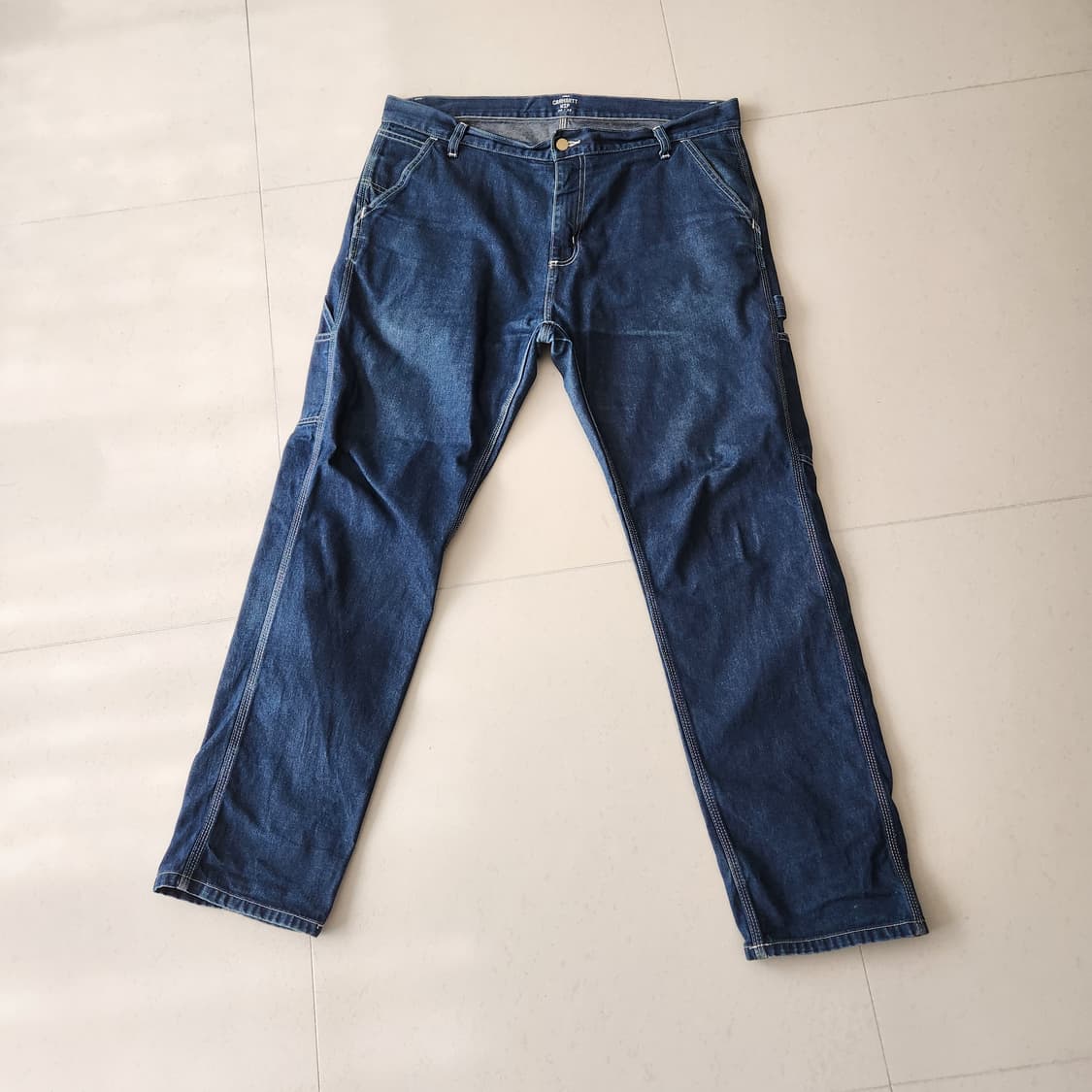 칼하트 wip 럭 싱글 니 팬츠 상품이미지2