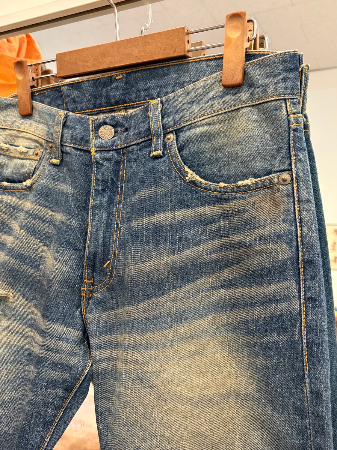 00s Levis 리바이스 505 빈티지 데님 팬츠 (Japan) 상품이미지8