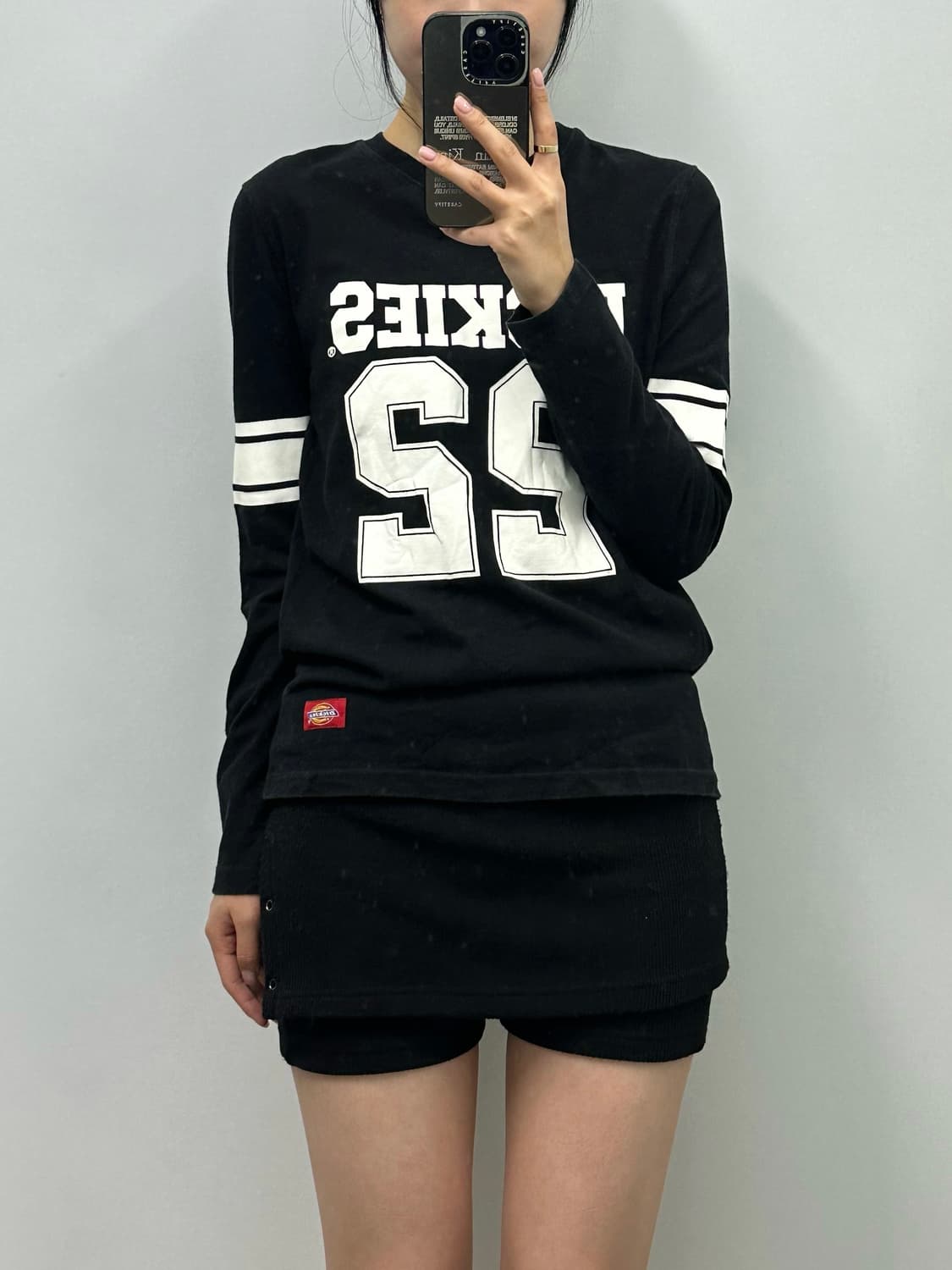 디키즈 y2k 와투케 블랙 맨투맨 상품이미지1