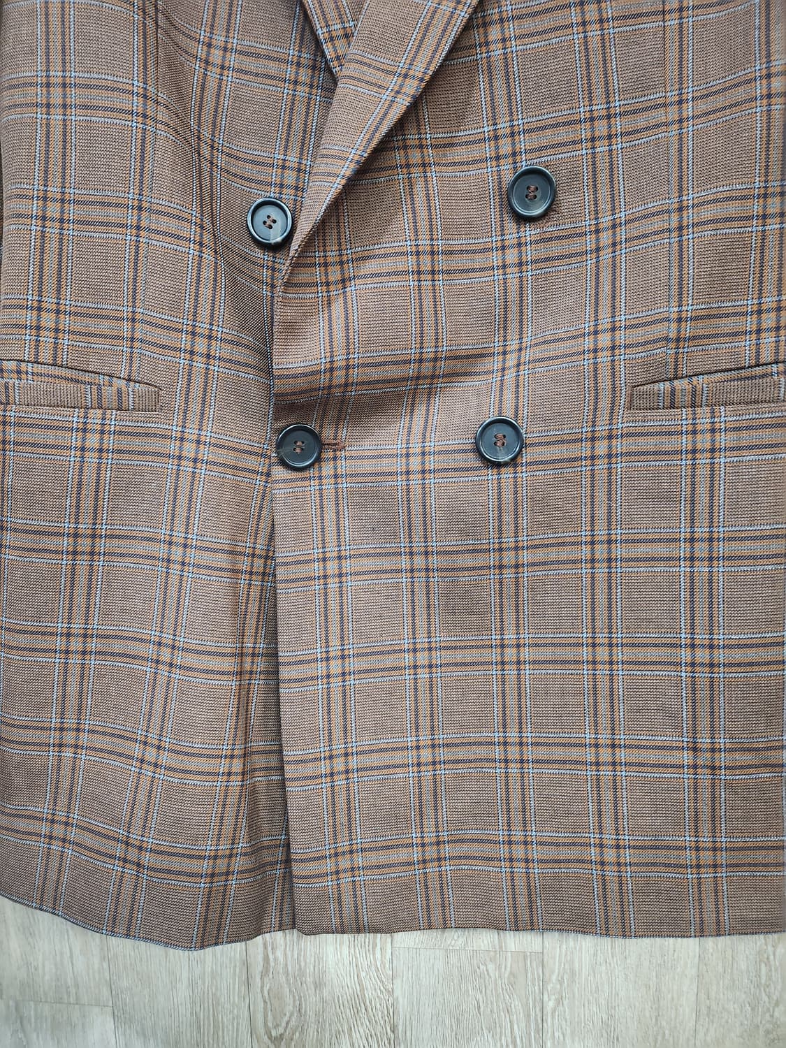 479) 자라 ZARA 남성 체크 춘추 자켓 상품이미지5