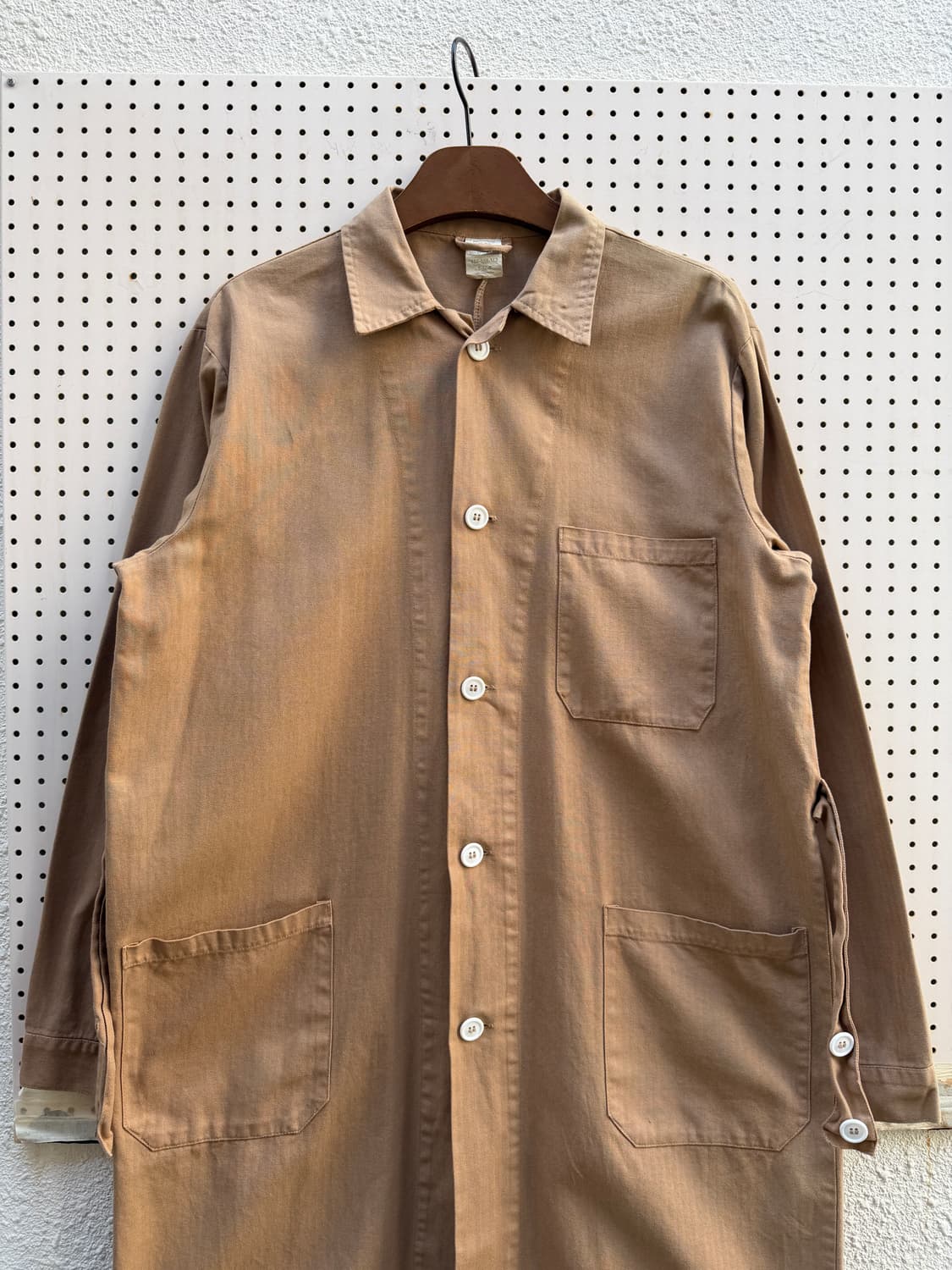 OLD EURO HBT WORK SHOP COAT 헤링본 빈티지워크코트 상품이미지3