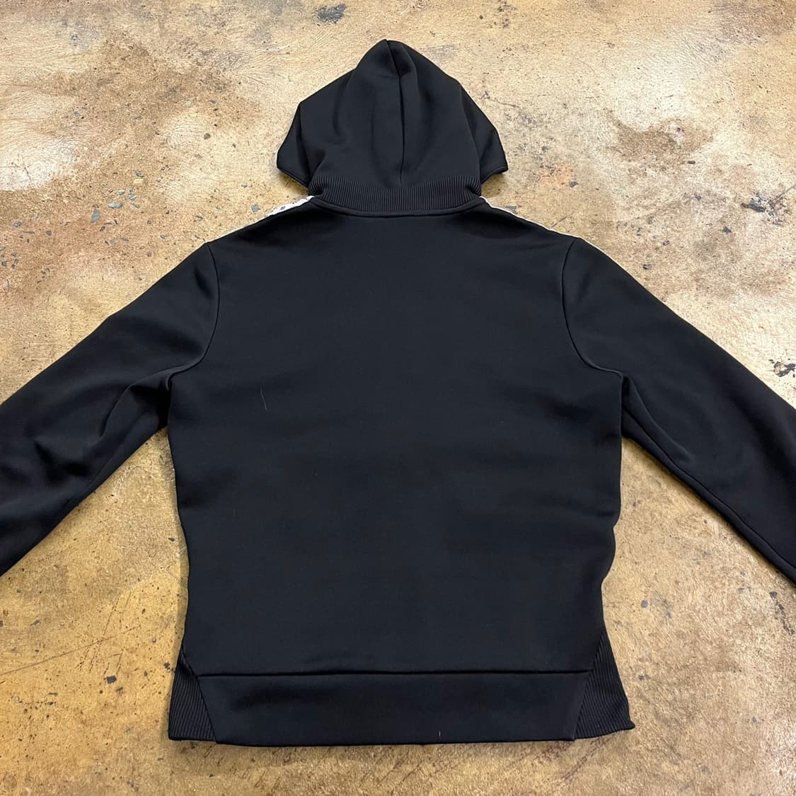 아디다스 블랙 파이어버드 후플 플락 후드집업 져지 95 상품이미지4