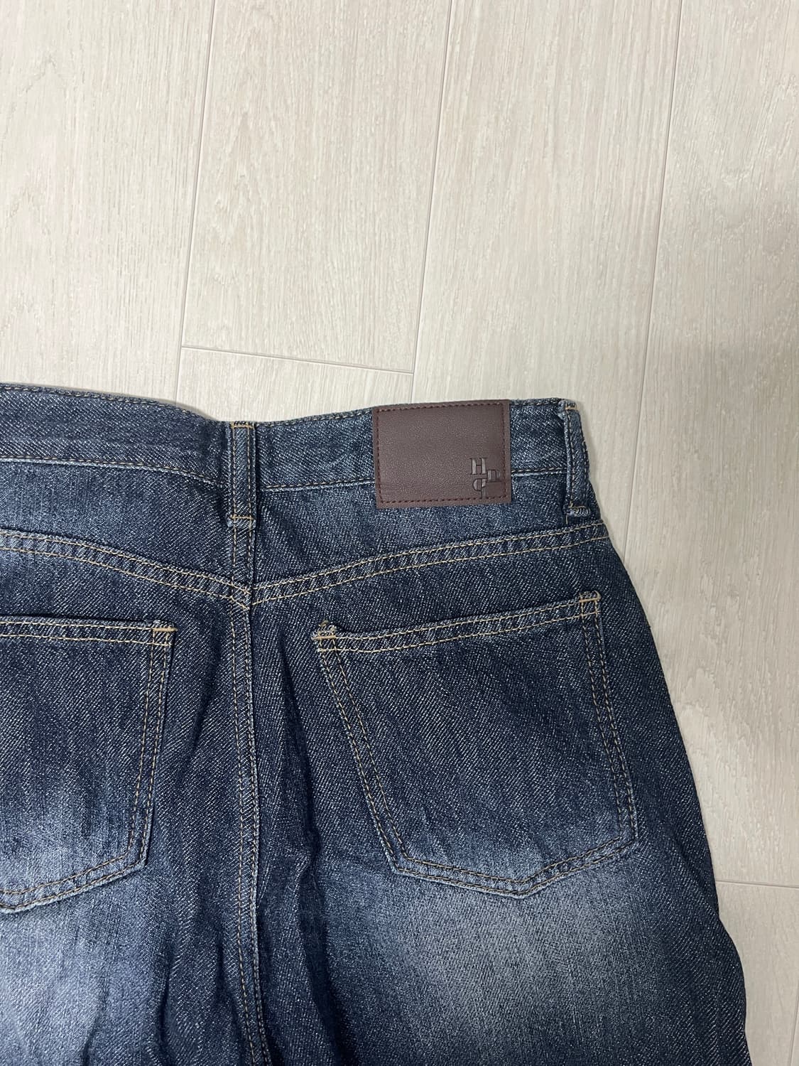 여름용 와이드 데님팬츠m 상품이미지4
