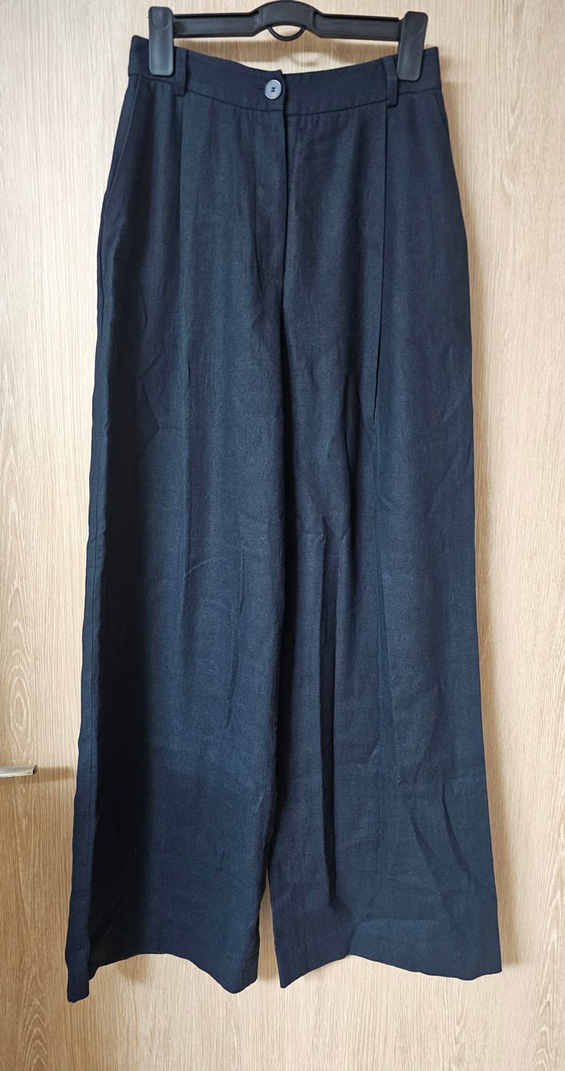 산드로 린넨 와이드 팬츠 상품이미지1