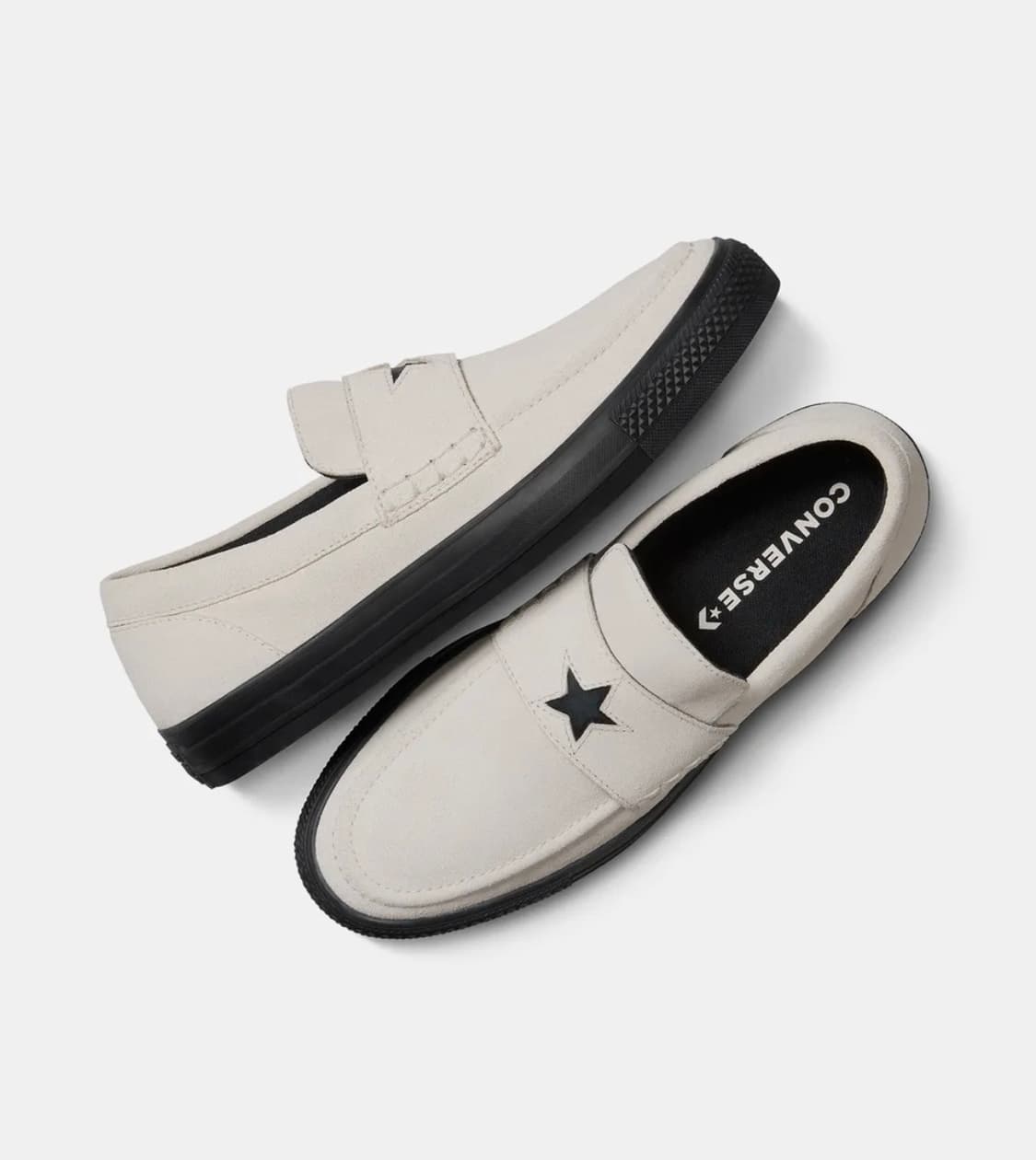 새상품) 컨버스 스웨이드 로퍼 245 사이즈 상품이미지1