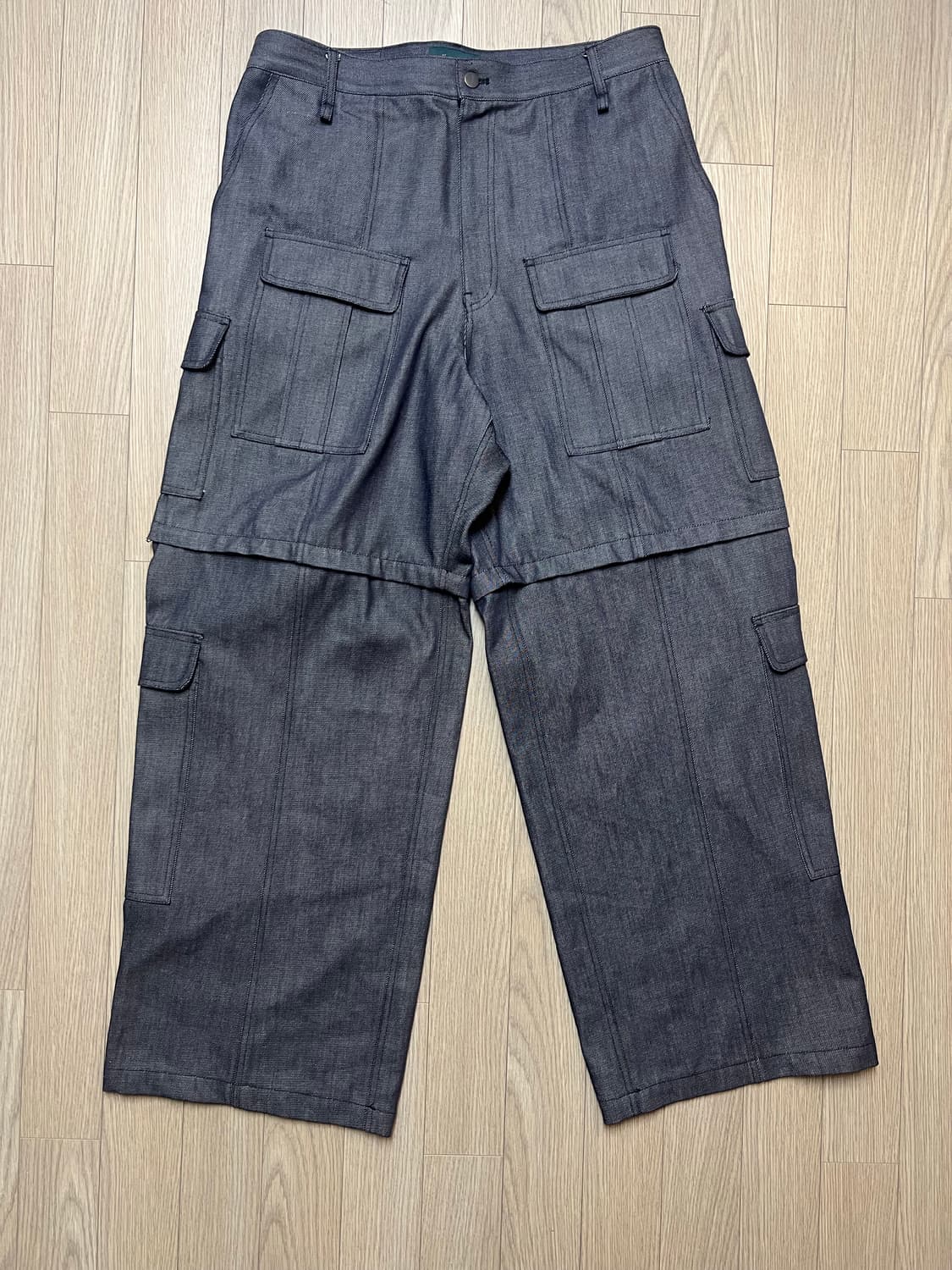 언더마이카 25ss 트랜스촘드 멀티 카고 엔지이어 인디고 2size 상품이미지1