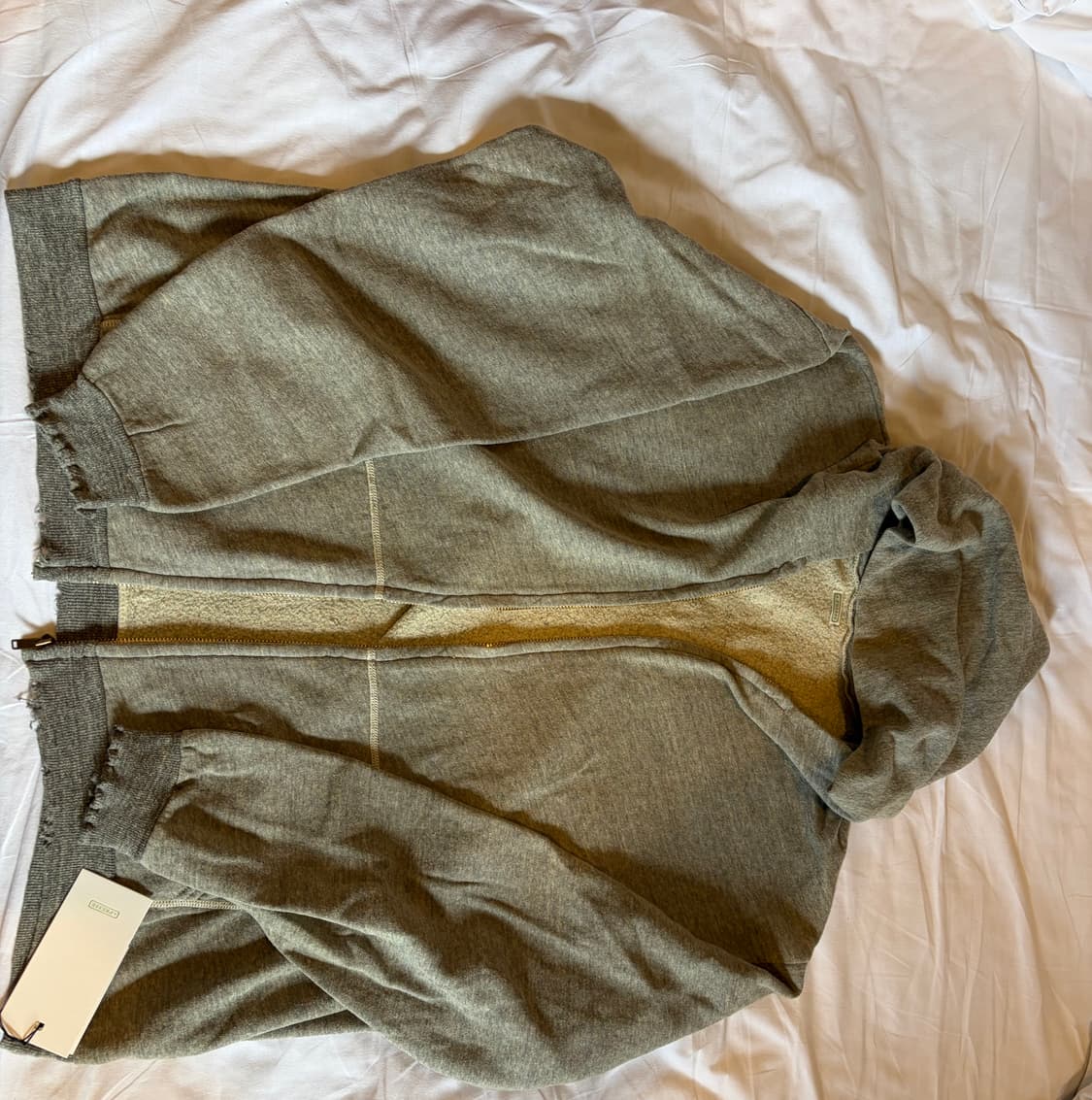 아프레쎄 후드집업 그레이 3 상품이미지2