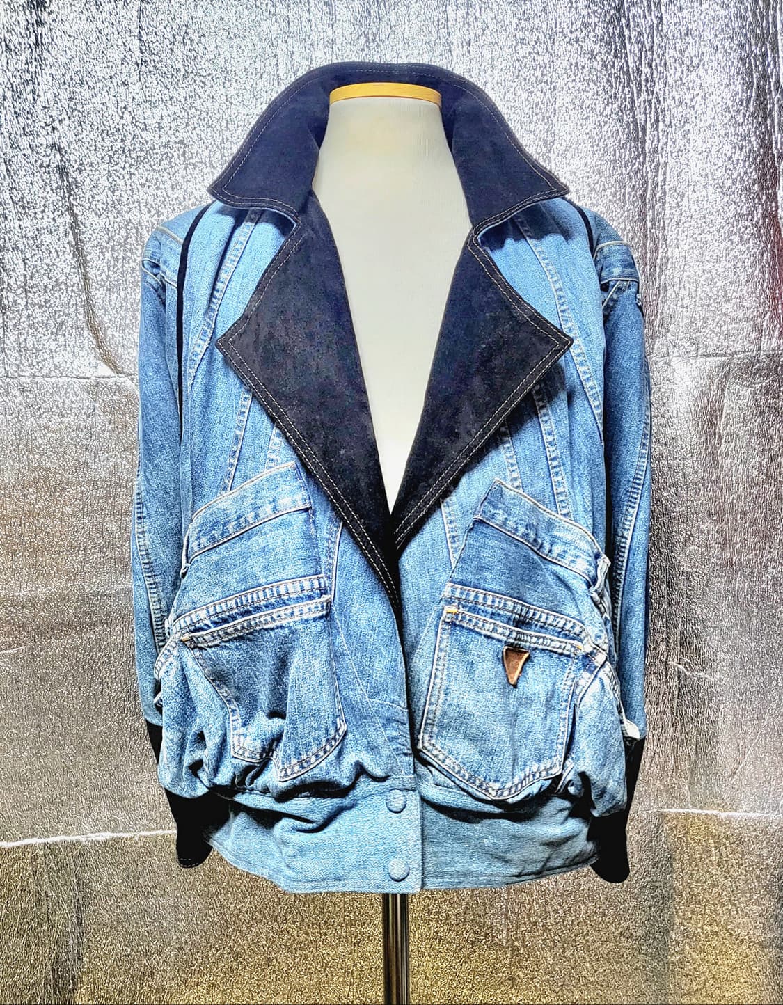 ♤필독♤ 빈티지 리메이크 데님 자켓 상품이미지1