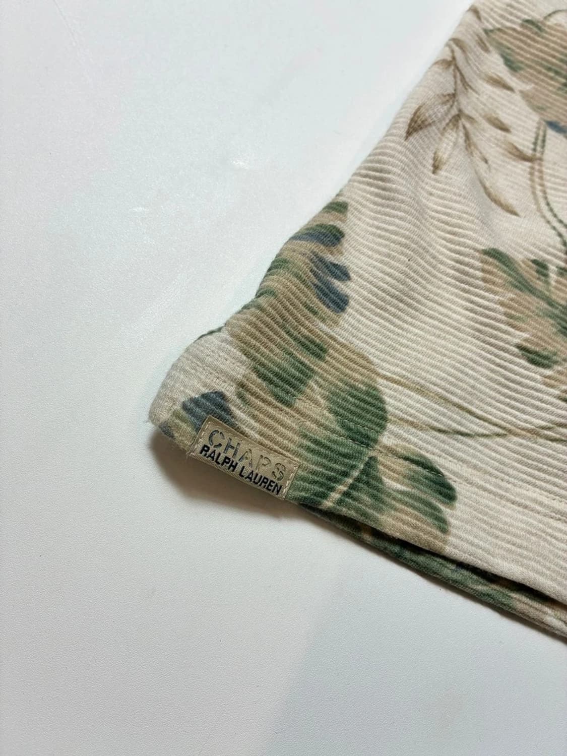 챕스 랄프로렌 트로피칼 투 버튼 카라 반팔 티셔츠 PN9103 상품이미지4