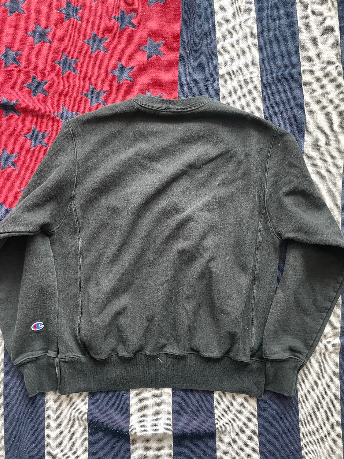 챔피온 m 사이즈 리버스위스 챠콜 맨투맨 상품이미지3