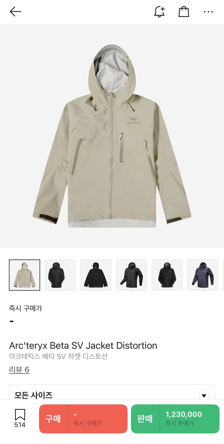 아크테릭스 베타 SV 자켓 디스토션 상품이미지5