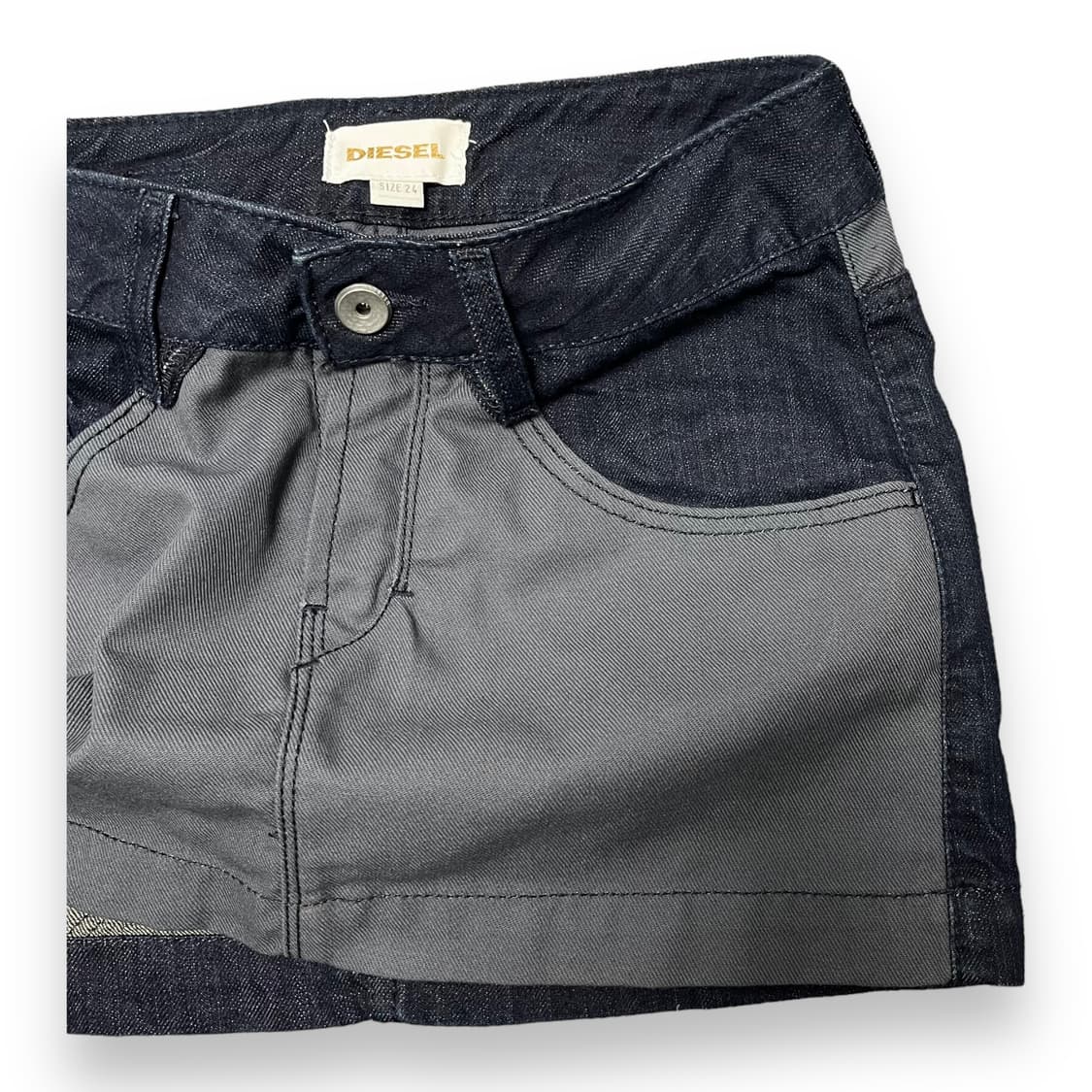 디젤 이중 데님 스커트 상품이미지2