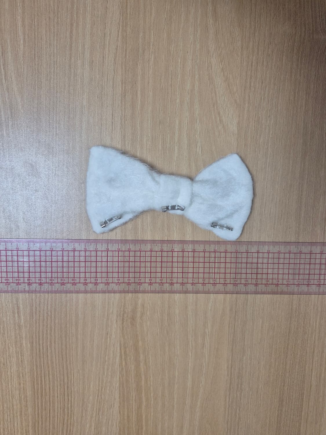 리즈리사 라떼갸루 오프화이트 기모리본브로치 상품이미지5