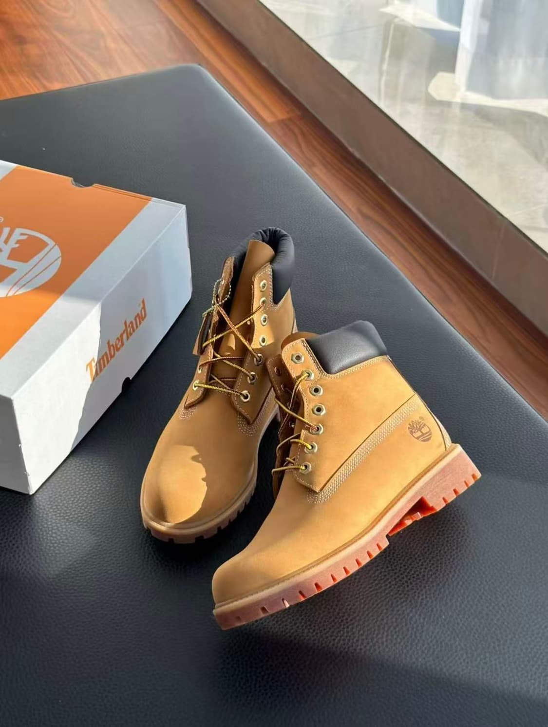 팀버랜드 프리미엄 6인치 워터프루프 부츠 위트 누벅 265mm 상품이미지3