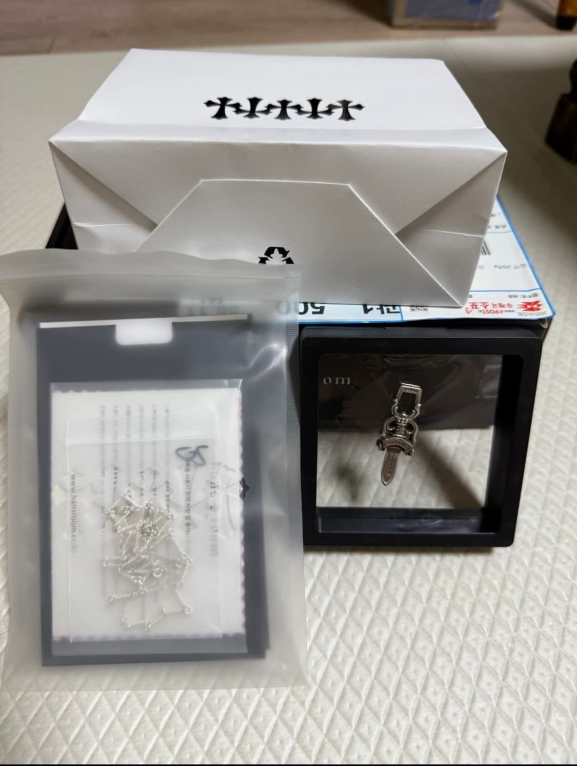 크롬하츠 10대거 펜던트 판매합니다 상품이미지1