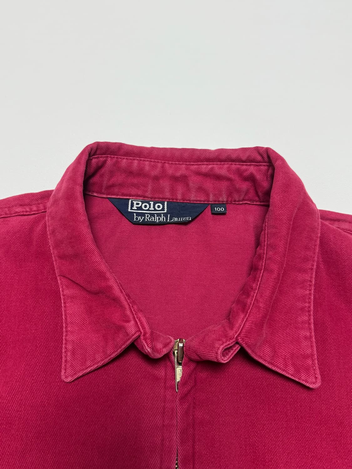 폴로 스윙톱 딥 핑크 100 빈티지 자켓 상품이미지3