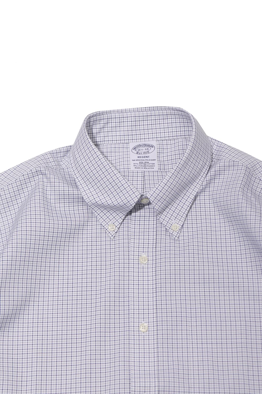 미사용 리젠트 체크 셔츠 size 105~110 상품이미지3