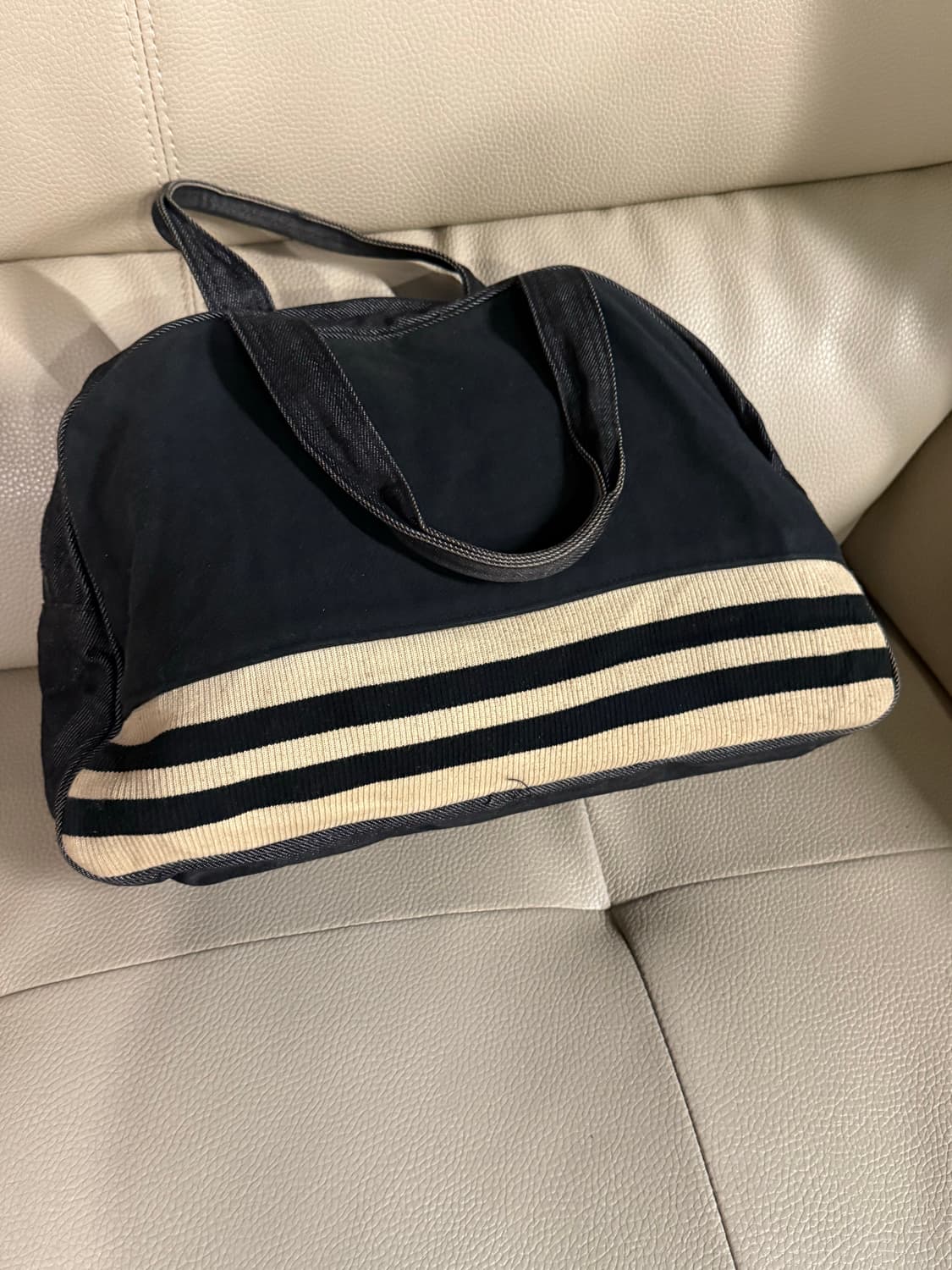 ”CANDY STRIPPER" lettering tote bag 상품이미지4