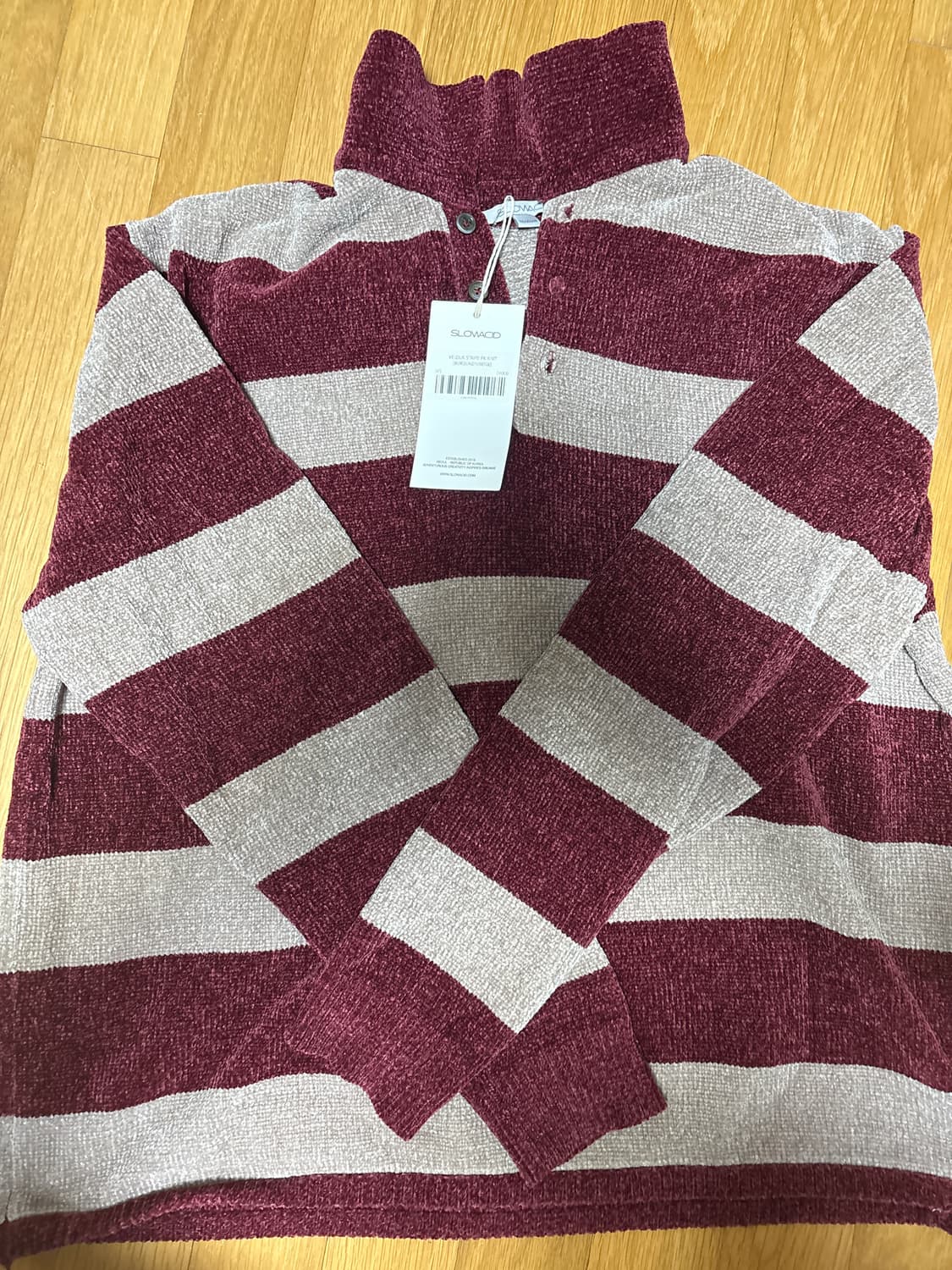 슬로우애시드 니트 판매합니다 상품이미지1