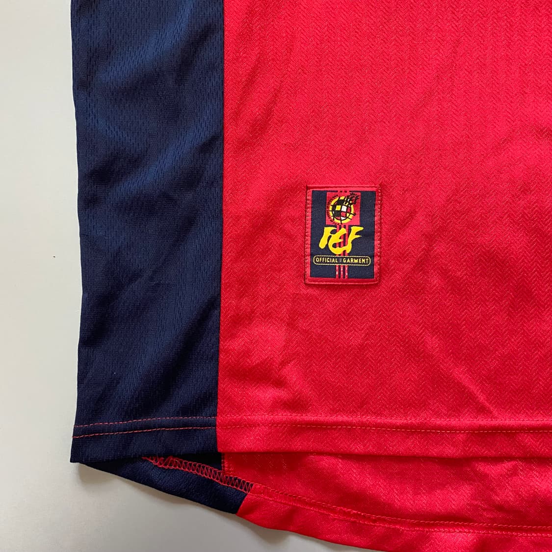 (L)아디다스 98-99 스페인 홈 축구 저지 유니폼 상품이미지3