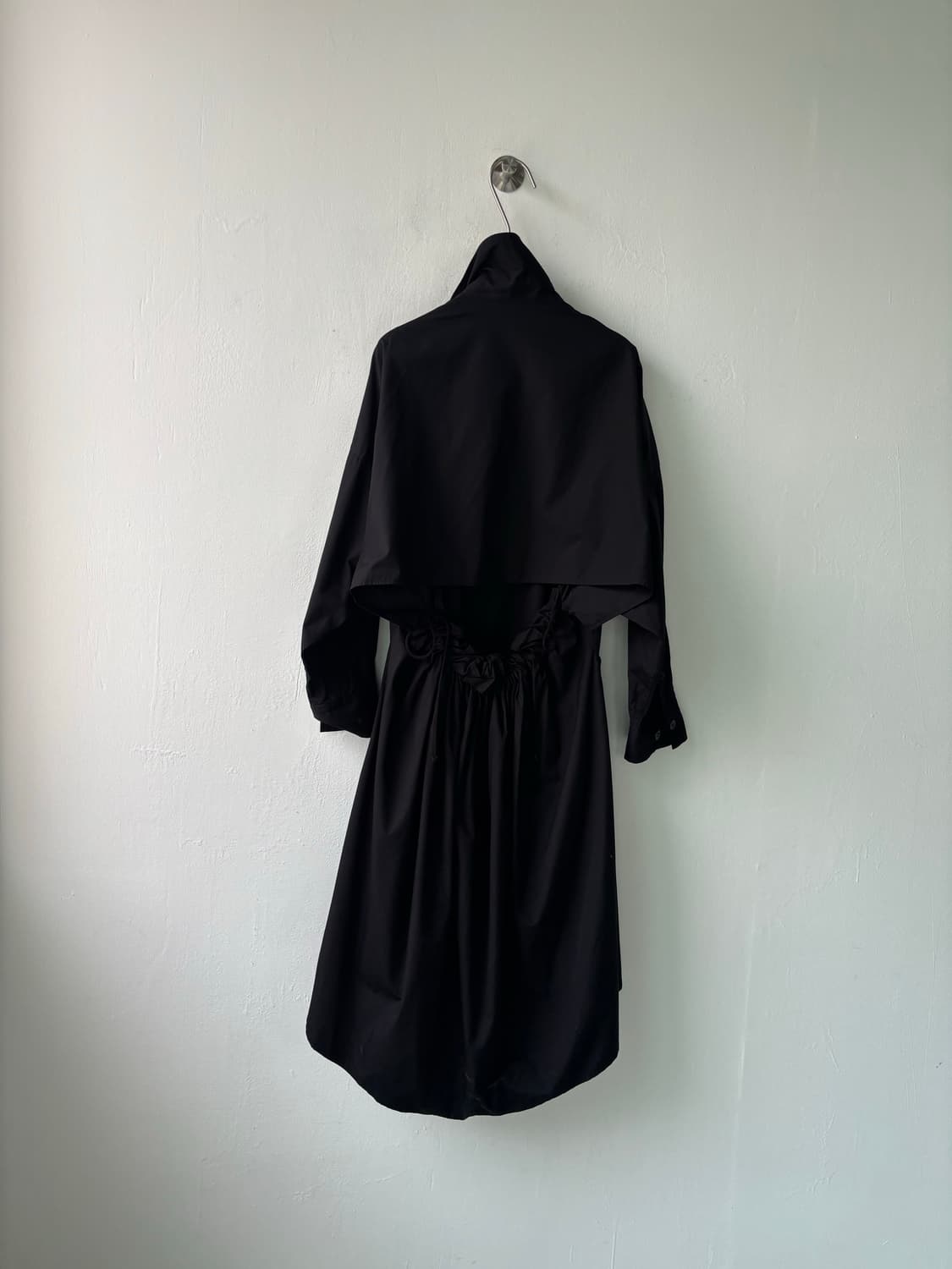 요지야마모토 하이넥 코트  상품이미지9