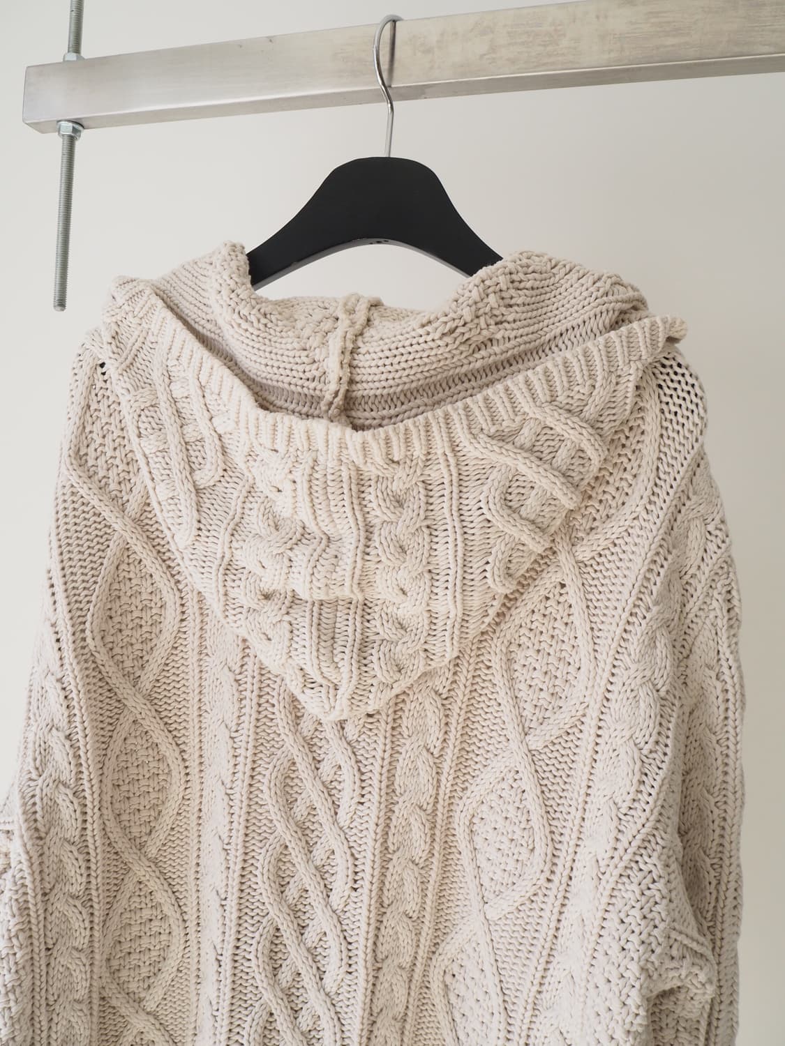 1990's GOOD ENOUGH knit hoodie  상품이미지5