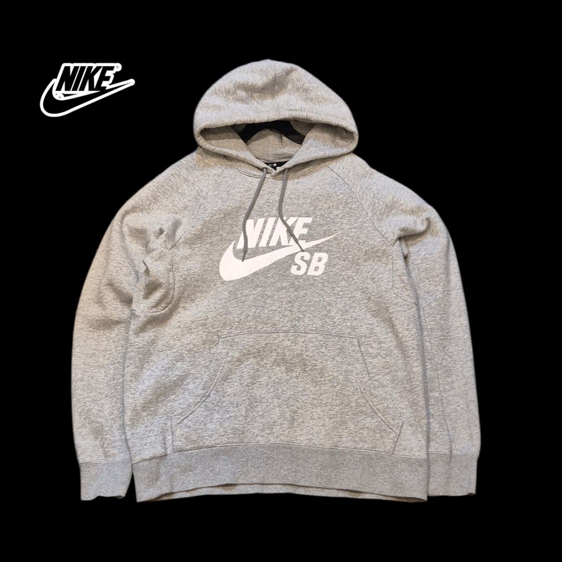 M 나이키 SB 그레이 후드 상품이미지1