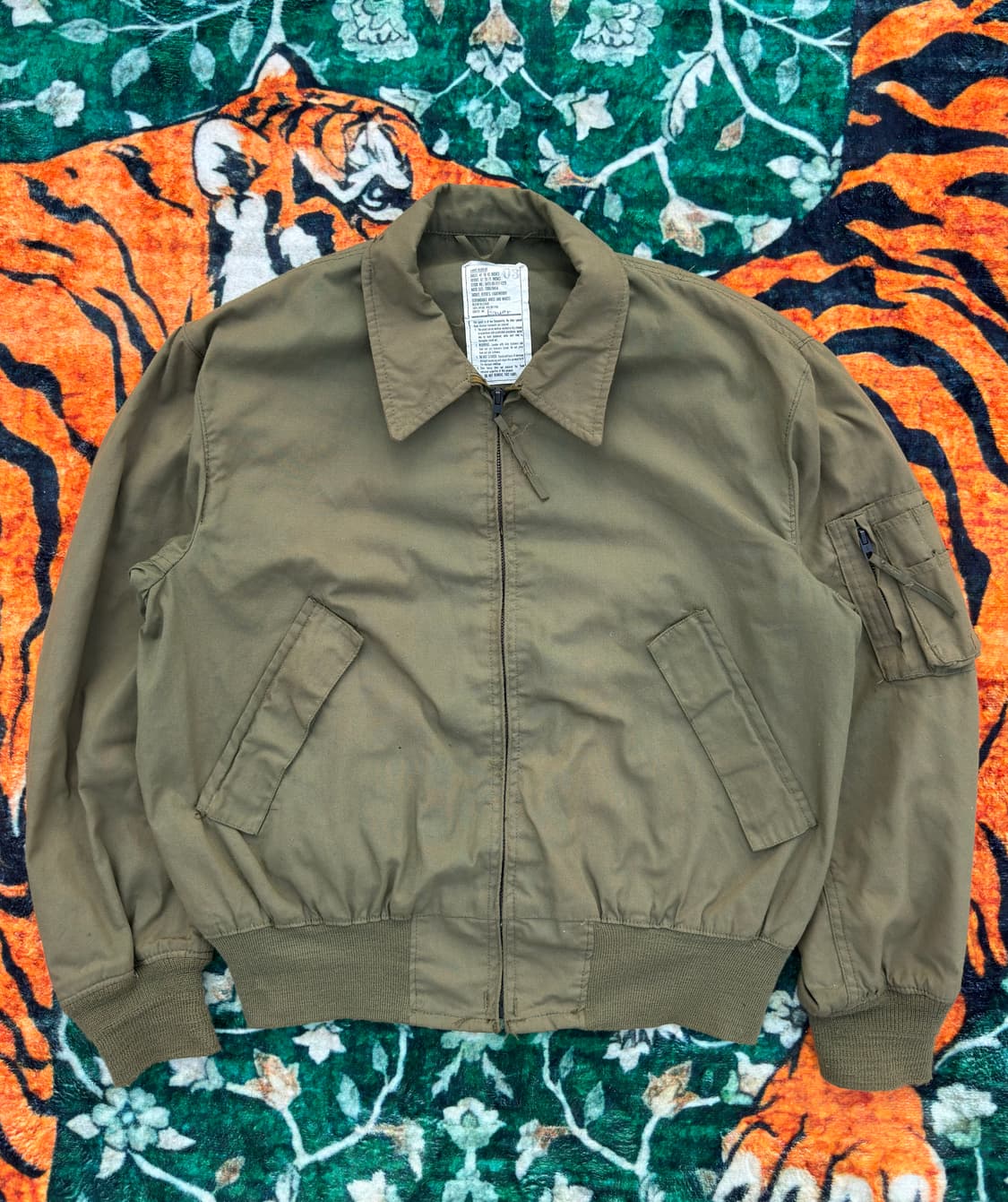 90s CVC tanker jacket OG (L-R) 상품이미지1