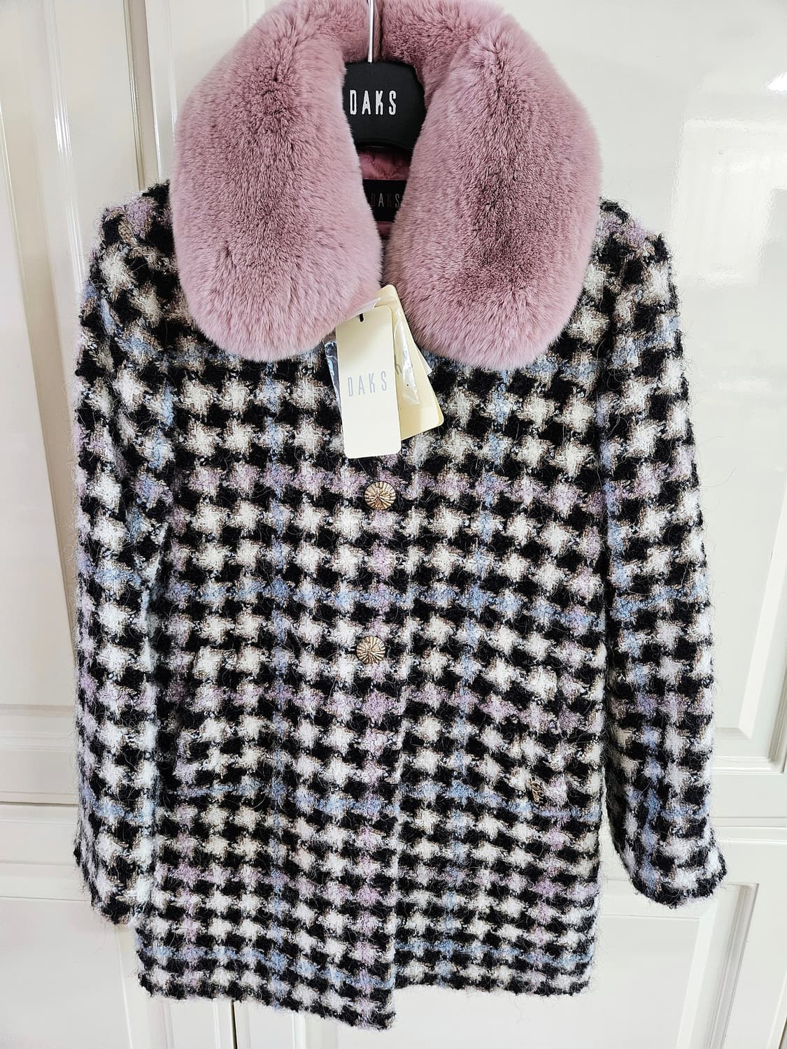 [130] 닥스 키즈 트위드 모직 코트  상품이미지6